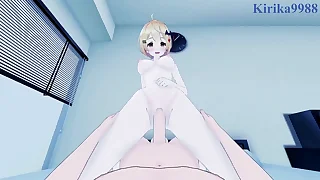 Yozora Mel with an increment of Uruha Rushia intense sex&period; - Hololive VTuber POV Hentai